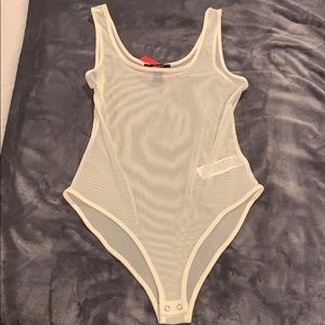 Forever 21 Mesh Bodysuit.